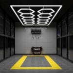 garage lighting hexagon