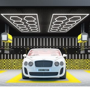 hexagon garage