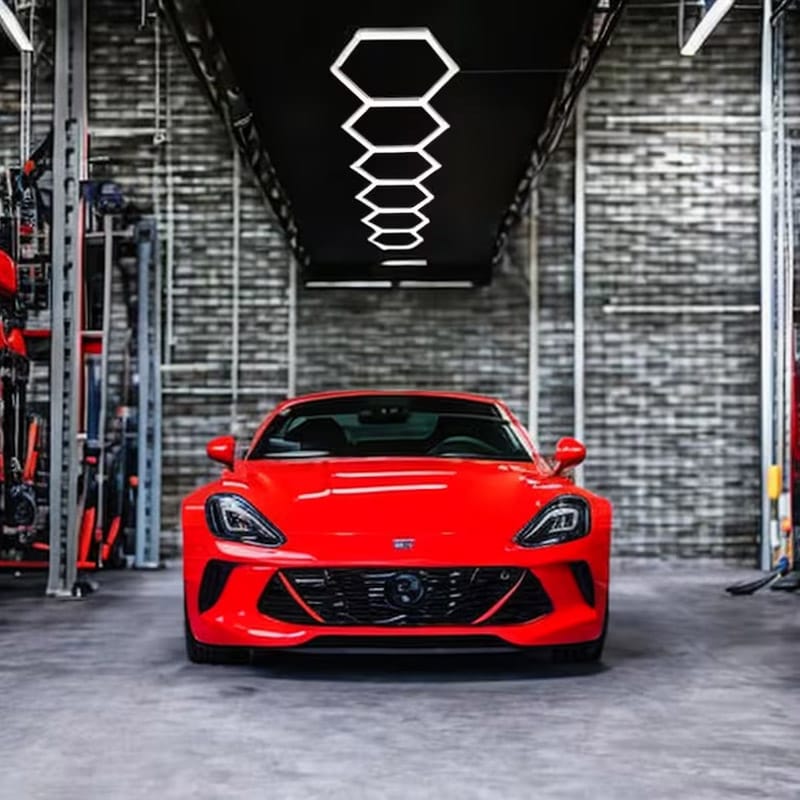 hexagonal led garage lights
