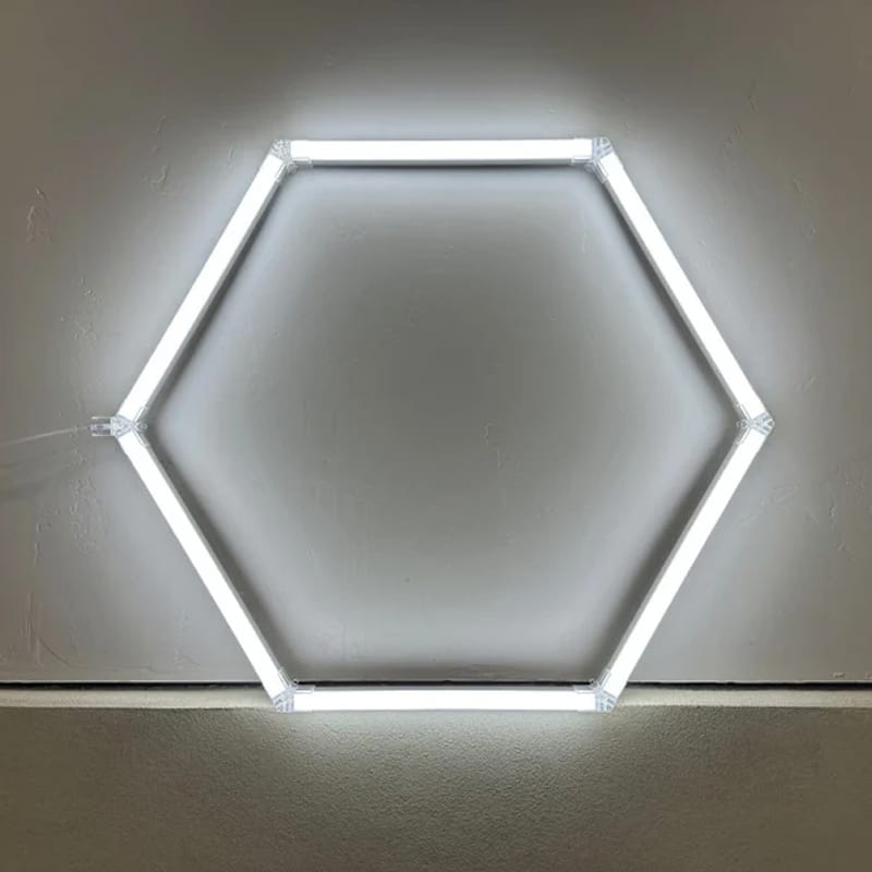 led hexagon ceiling lights