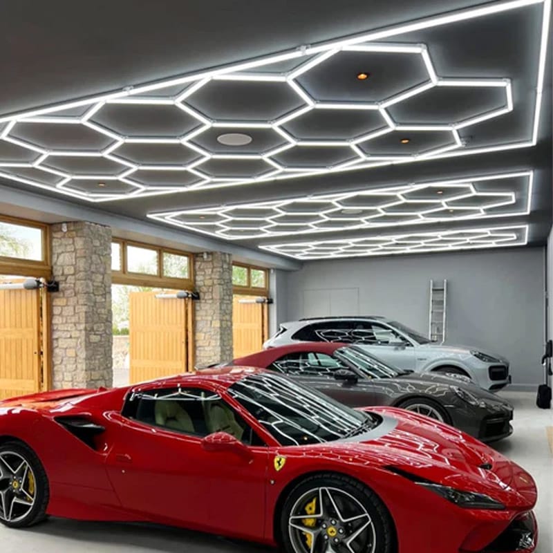 overhead garage lights
