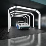Automotive LED light tunnel