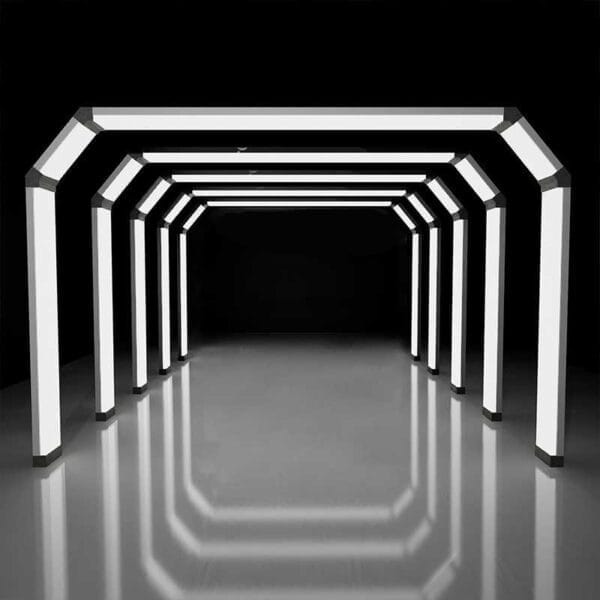 Car Detailing Light Tunnel