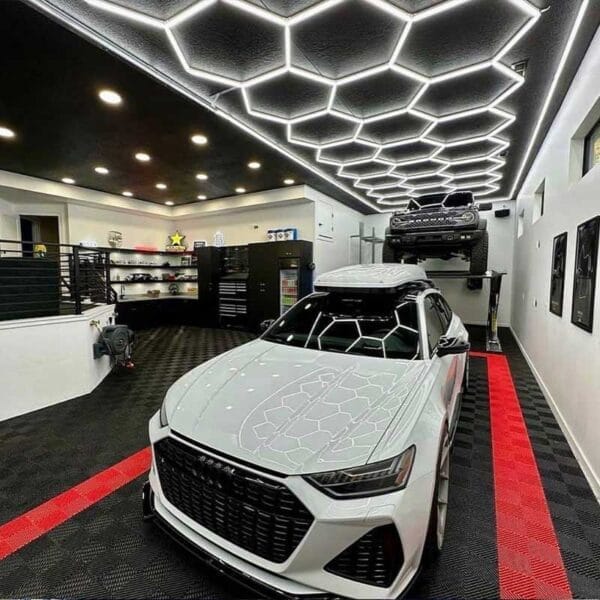 DIY Hexagon Garage Lighting DIY Hexagon Garage Lighting