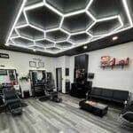 Hex Lamp for Individual Barbershop