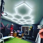 Hexagon Lights Gym