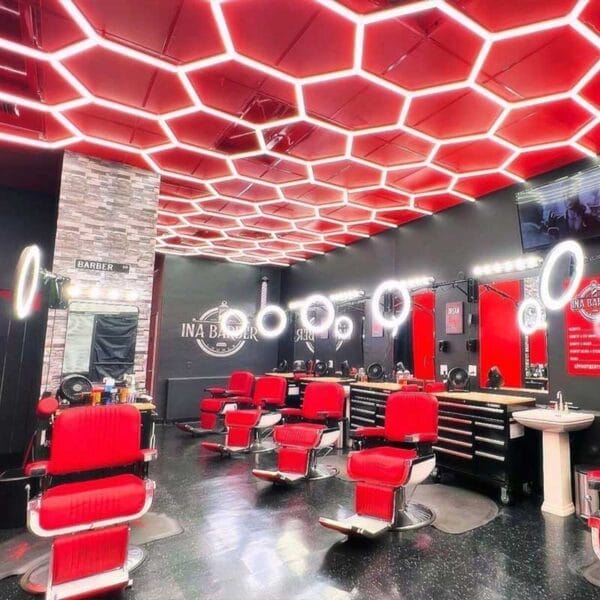 barbershop led lights
