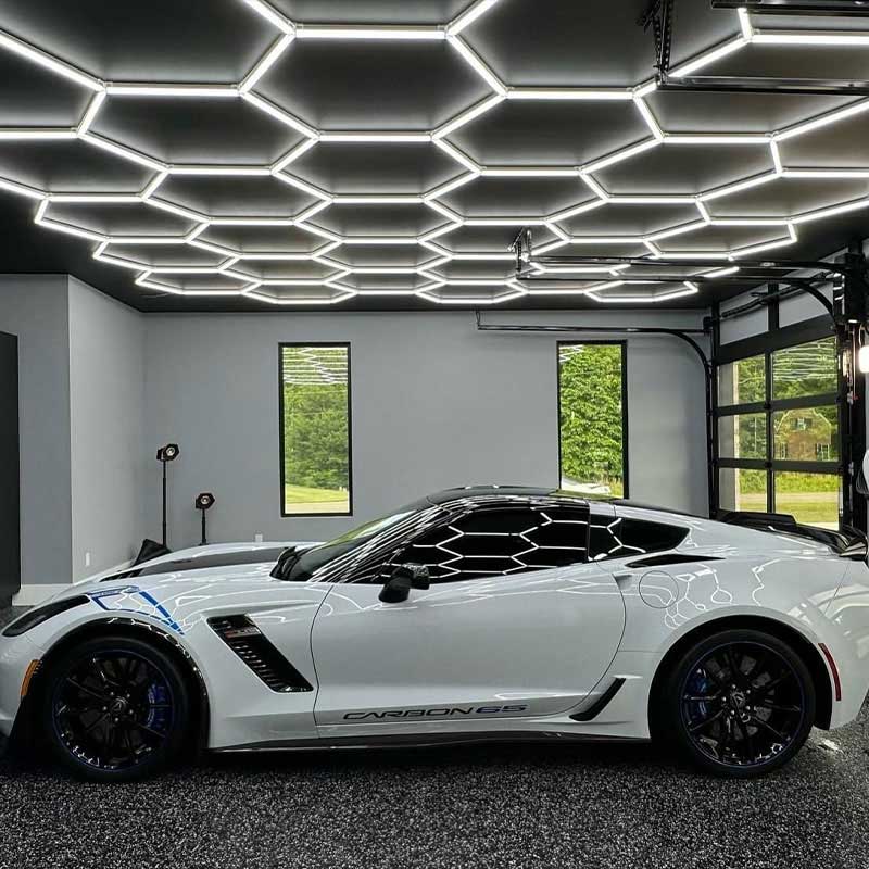 best hexagon garage lights