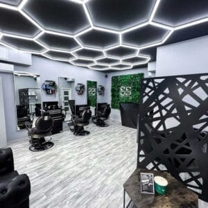 best light for barber shop