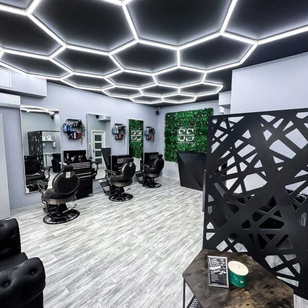 best light for barber shop