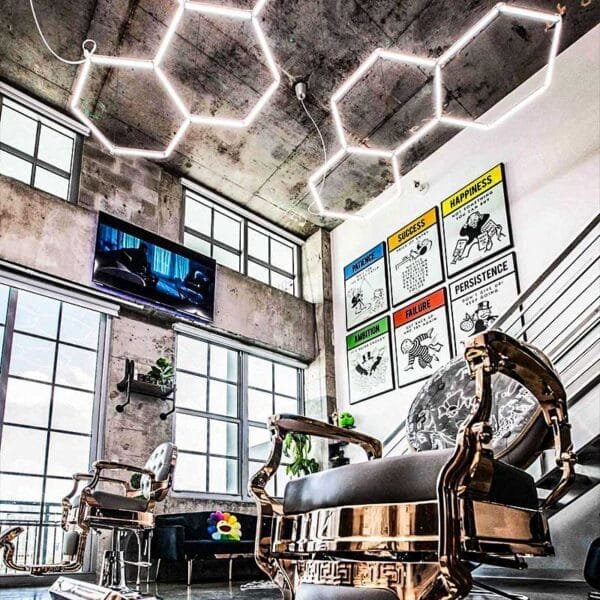 cool hexagon lights