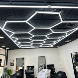 hair salon lighting