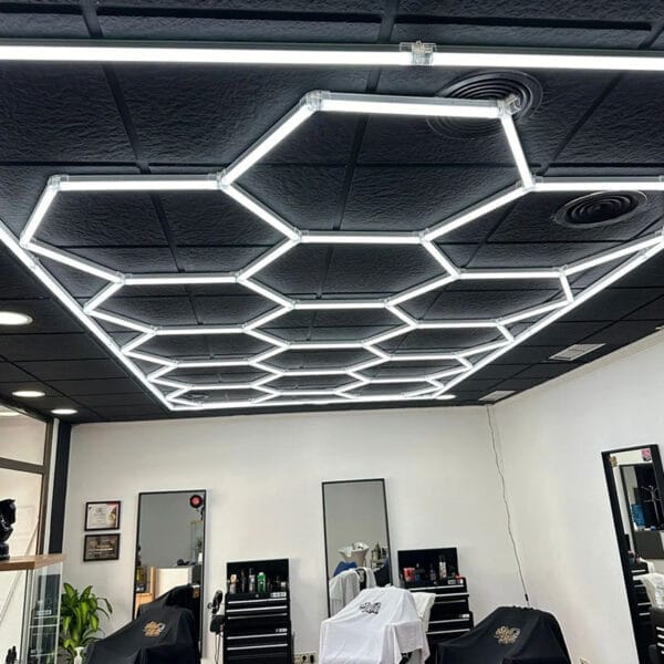 hair salon lighting