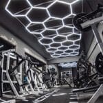 hex gym lighting