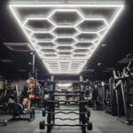 hexagon light gym