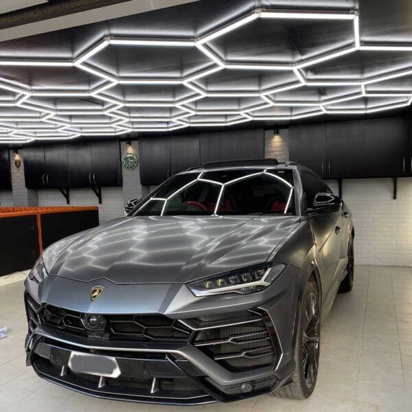 hexagon lighting fixture