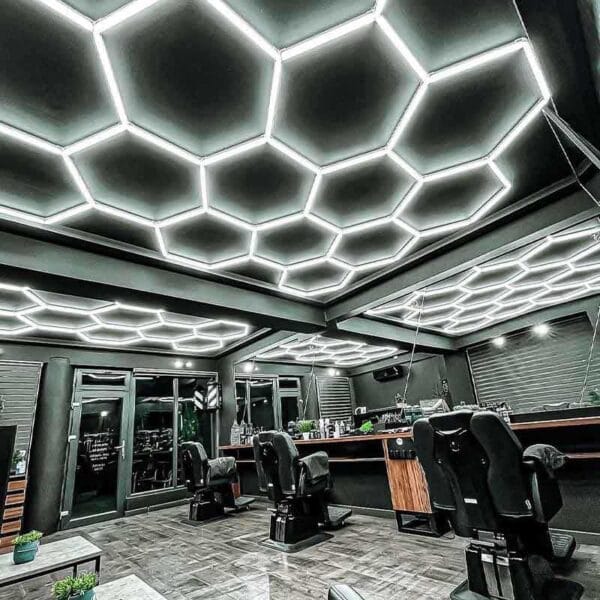 hexagon lights for ceiling
