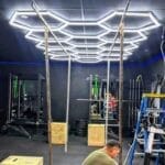 hexagon lights for gym
