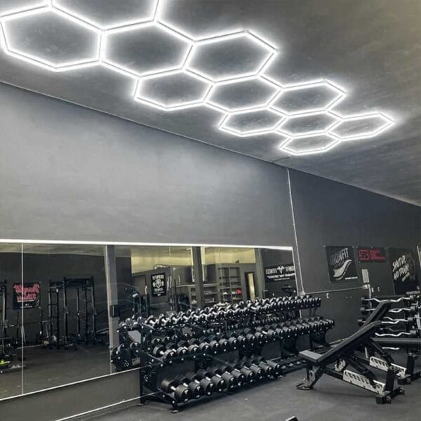 home gym lighting ideas
