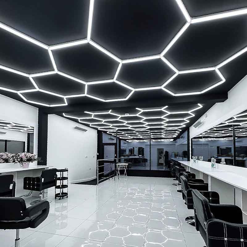 honeycomb light barber shop