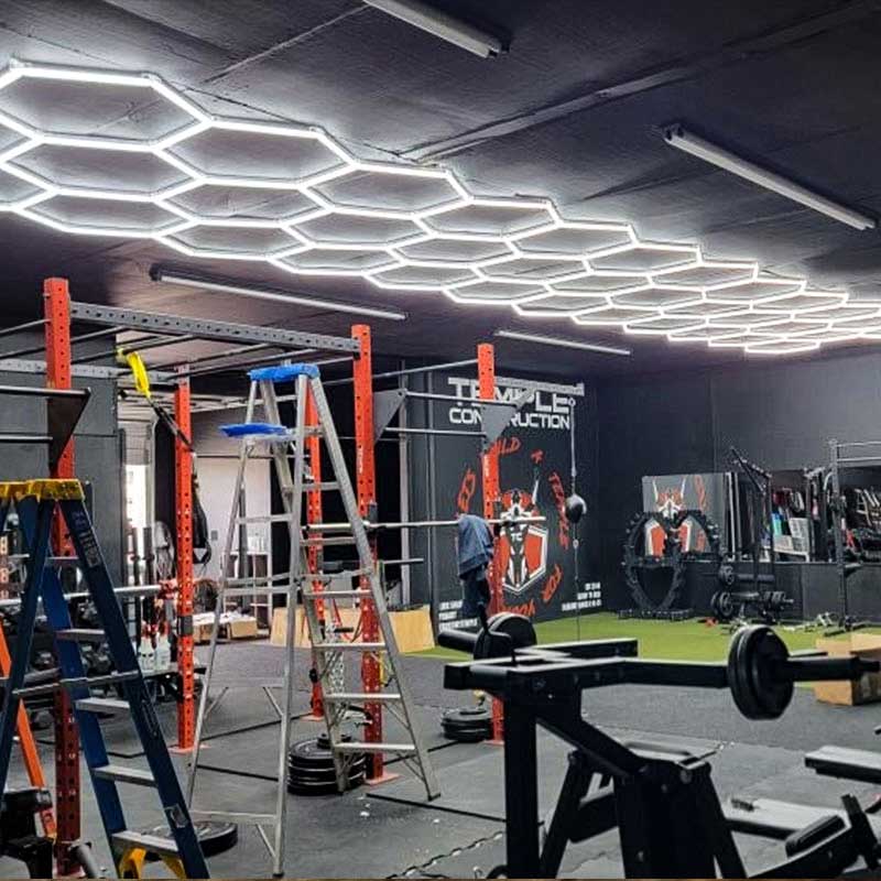 Gym Hexagon Lighting
