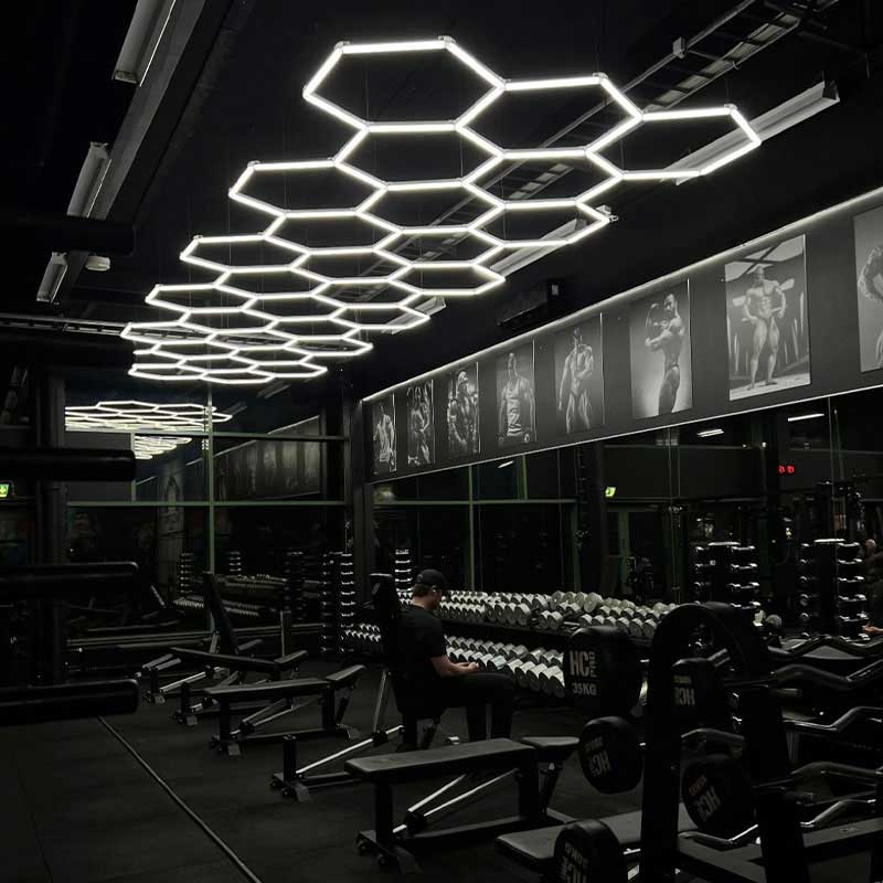 Hex Gym Lights