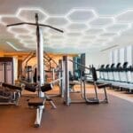 Hexagon Gym Lighting