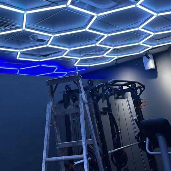 hexagon led work light