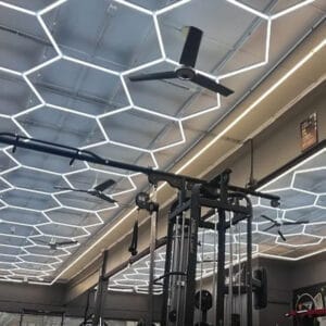 led honeycomb light