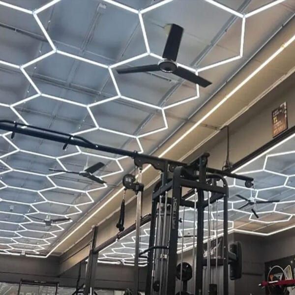 led honeycomb light