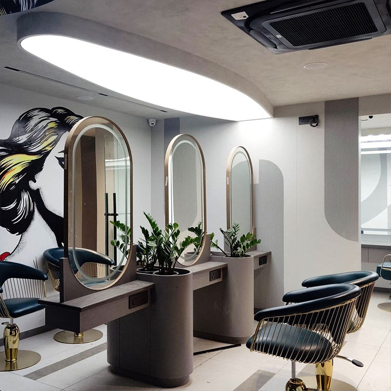 Stretch ceiling fabrics