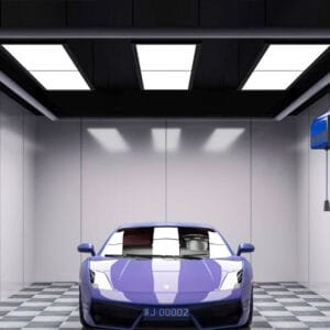 auto body shop lights