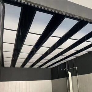 bright garage light