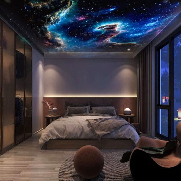 ceiling 3d boxed lighting