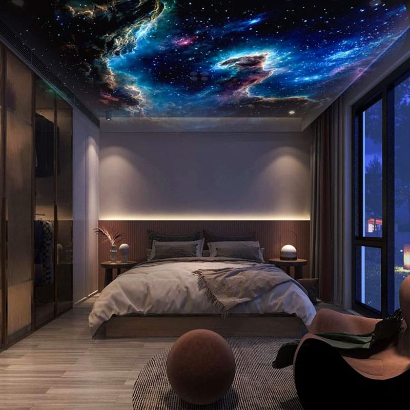 ceiling 3d boxed lighting