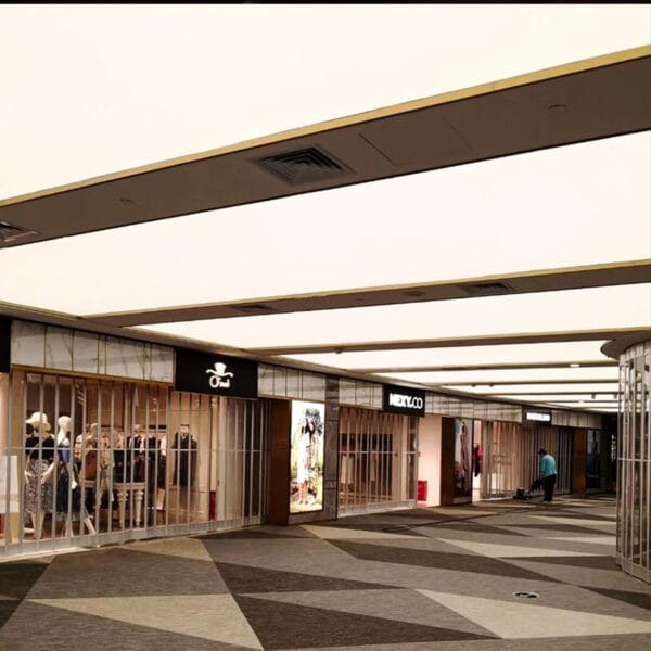 high stretch fabric ceiling