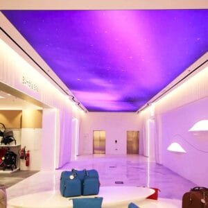 led fabric light box