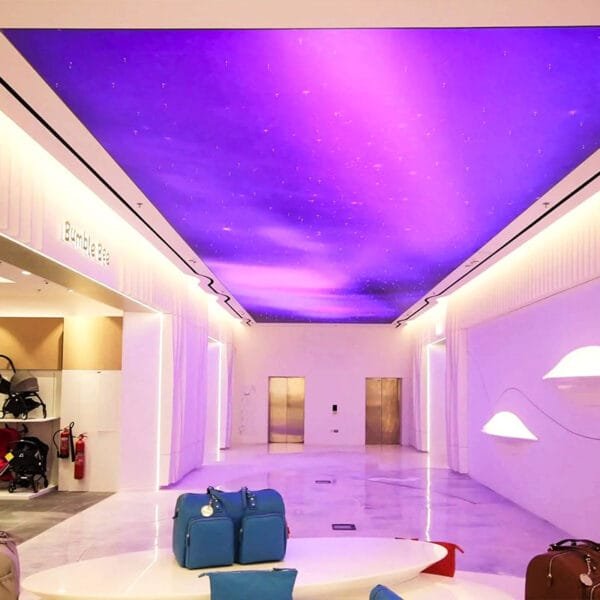 led fabric light box