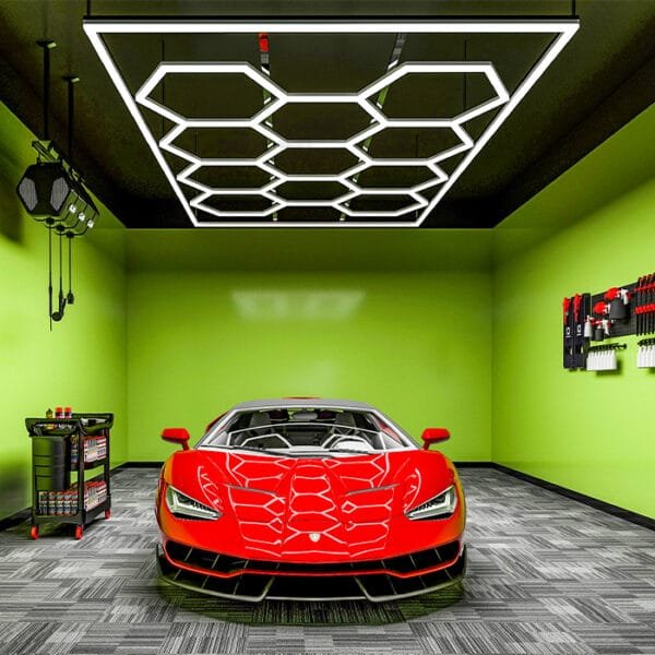 led hexagon garage lights led hexagon garage lights