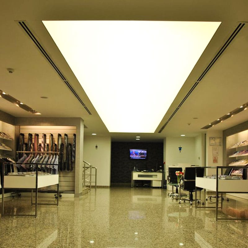 membrane white stretch ceiling