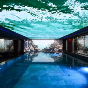 printed pvc stretch ceiling film