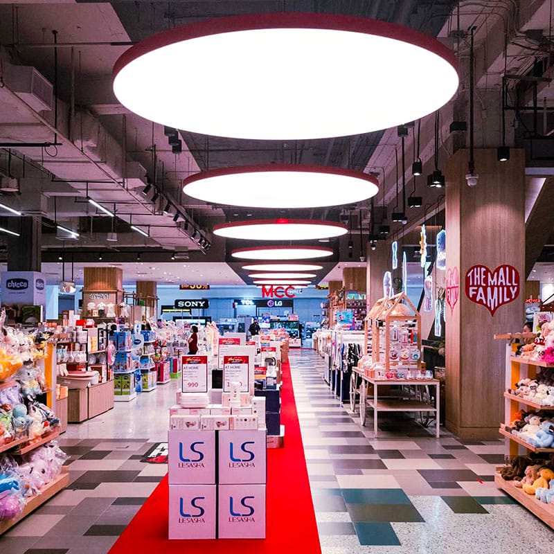 pvc stretch ceiling light