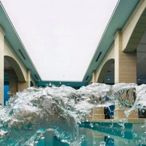 stretch ceiling film for swimming pool