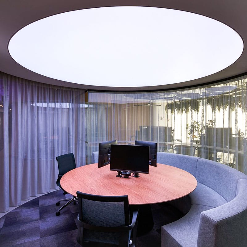 stretch ceiling film light