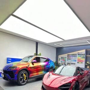 stretch fabric ceiling system