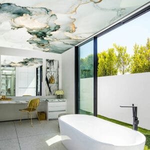 stretch film for ceiling