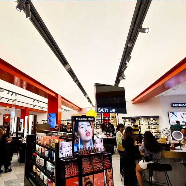 stretch sheet ceiling light