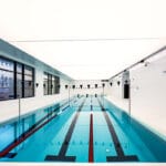 swimming pool stretch ceilings