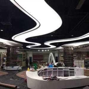 translucent stretch ceiling fabric