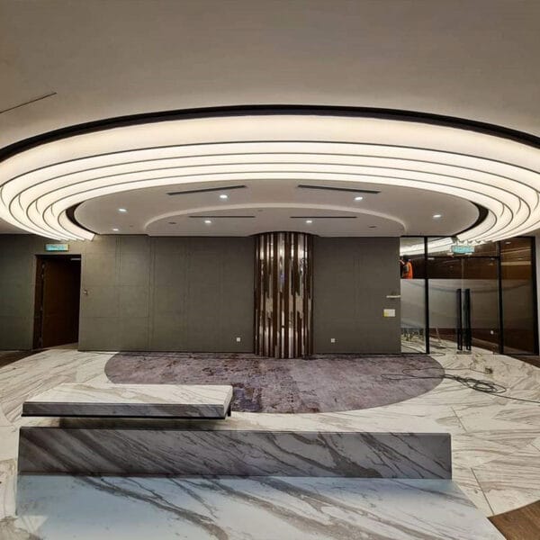 transparent stretch ceiling